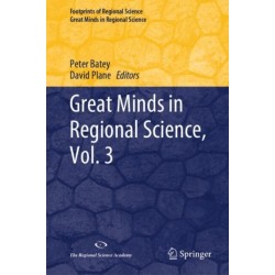 Great Minds in Regional Science, Vol. 3