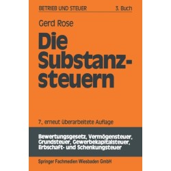 Die Substanzsteuern