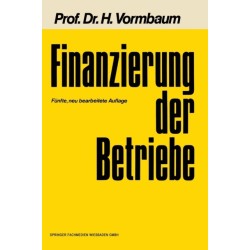 Finanzierung der Betriebe