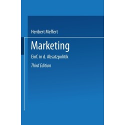 Marketing: Einfuhrung in die Absatzpolitik