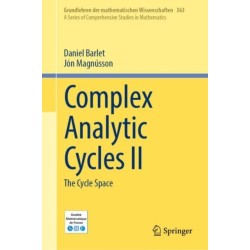 Complex Analytic Cycles II: The Cycle Space