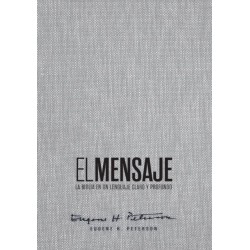 Biblia El Mensaje (Tapa Dura, Gris Tela)