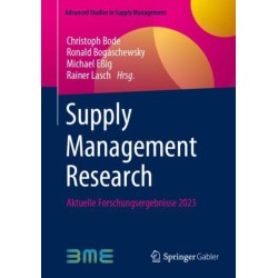 Supply Management Research: Aktuelle Forschungsergebnisse 2023