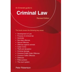 An Emerald Guide to Criminal Law: Revised Edition