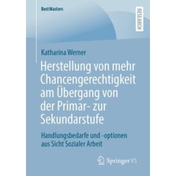 Herstellung von mehr Chancengerechtigkeit am Ubergang von der Primar- zur Sekundarstufe: Handlungsbedarfe und -optionen aus Sicht Sozialer Arbeit