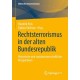 Rechtsterrorismus in der alten Bundesrepublik: Historische und sozialwissenschaftliche Perspektiven