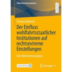 Der Einfluss wohlfahrtsstaatlicher Institutionen auf rechtsextreme Einstellungen: Eine Mehrebenenanalyse