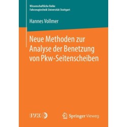 Neue Methoden zur Analyse der Benetzung von Pkw-Seitenscheiben