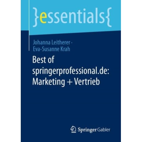 Best of springerprofessional.de: Marketing + Vertrieb