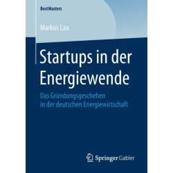 Startups in der Energiewende: Das Grundungsgeschehen in der deutschen Energiewirtschaft