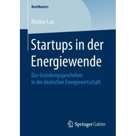 Startups in der Energiewende: Das Grundungsgeschehen in der deutschen Energiewirtschaft