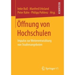 Offnung von Hochschulen: Impulse zur Weiterentwicklung von Studienangeboten