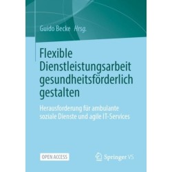 Flexible Dienstleistungsarbeit gesundheitsforderlich gestalten: Herausforderung fur ambulante soziale Dienste und agile IT-Services