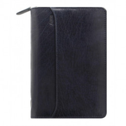 Filofax Personal Lockwood Zip navy organiser