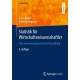 Statistik fur Wirtschaftswissenschaftler: Eine anwendungsorientierte Darstellung