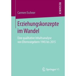 Erziehungskonzepte im Wandel: Eine qualitative Inhaltsanalyse von Elternratgebern 1945 bis 2015