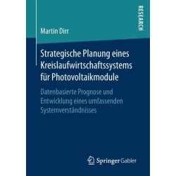 Strategische Planung eines Kreislaufwirtschaftssystems fur Photovoltaikmodule: Datenbasierte Prognose und Entwicklung eines umfassenden Systemverstandnisses
