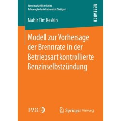 Modell zur Vorhersage der Brennrate in der Betriebsart kontrollierte Benzinselbstzundung