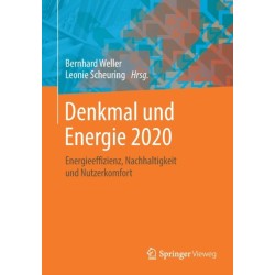 Denkmal und Energie 2020: Energieeffizienz, Nachhaltigkeit und Nutzerkomfort
