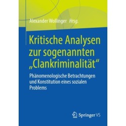Kritische Analysen zur sogenannten "Clankriminalitat": Phanomenologische Betrachtungen und Konstitution eines sozialen Problems