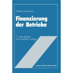 Finanzierung der Betriebe