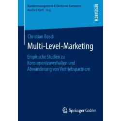 Multi-Level-Marketing: Empirische Studien zu Konsumentenverhalten und Abwanderung von Vertriebspartnern