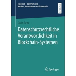 Datenschutzrechtliche Verantwortlichkeit in Blockchain-Systemen