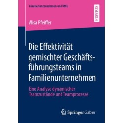 Die Effektivitat gemischter Geschaftsfuhrungsteams in Familienunternehmen: Eine Analyse dynamischer Teamzustande und Teamprozesse