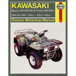 Kawasaki Bayou & Prarie ATVs (86 - 11): 1986 - 2011