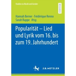 Popularitat – Lied und Lyrik vom 16. bis zum 19. Jahrhundert