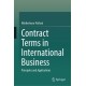 Contract Terms in International Business: Principles and Applications