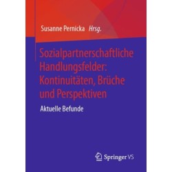 Sozialpartnerschaftliche Handlungsfelder: Kontinuitaten, Bruche und Perspektiven: Aktuelle Befunde