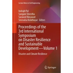 Proceedings of the 3rd International Symposium on Disaster Resilience and Sustainable Development—Volume 1: Disaster and Climate Resilience