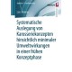 Systematische Auslegung von Karosseriekonzepten hinsichtlich minimaler Umweltwirkungen in einer fruhen Konzeptphase