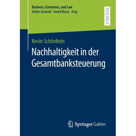 Nachhaltigkeit in der Gesamtbanksteuerung