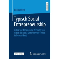 Typisch Social Entrepreneurship: Arbeitsgestaltung und Wirkung von Arbeit bei Sozialunternehmer*innen in Deutschland