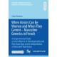 When Voisins Can Be Women and When They Cannot – Masculine Generics in French: An Experimental Study on the Influence of Stereotypicality and Role Noun Type on the Interpretation of Masculine Role Nouns