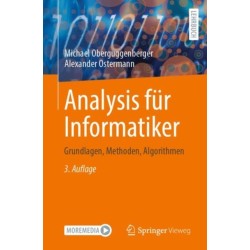 Analysis fur Informatiker: Grundlagen, Methoden, Algorithmen