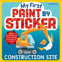 My First Paint by Sticker: Construction Site