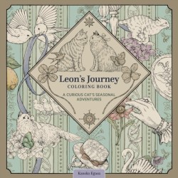 Leon's Journey Coloring Book: A Curious Cat's Seasonal Adventures
