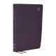 NET Bible, Large Print Thinline with Cross References, Purple Leathersoft, Comfort Print