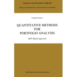 Quantitative Methods for Portfolio Analysis: MTV Model Approach