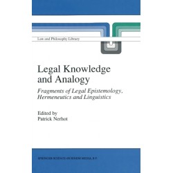 Legal Knowledge and Analogy: Fragments of Legal Epistemology, Hermeneutics and Linguistics