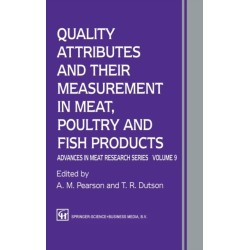 Quality Attributes and Their Measurement in Meat, Poultry and Fish Products