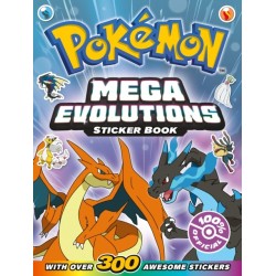 Pokemon Mega Evolutions Sticker Book