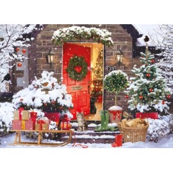 Jigsaw 1000 Piece - Christmas Cottage (L)