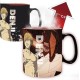 CHAINSAW MAN - Mug Heat Change- 460ml- Denji & Aki - cardboard
