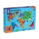 Dinosaur World Geography Puzzle
