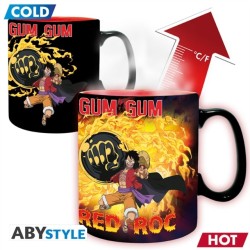 One Piece Luffy vs Kaidou Heat Change Mug