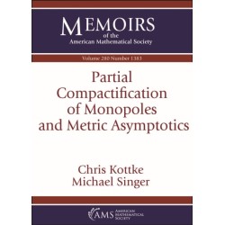 Partial Compactification of Monopoles and Metric Asymptotics